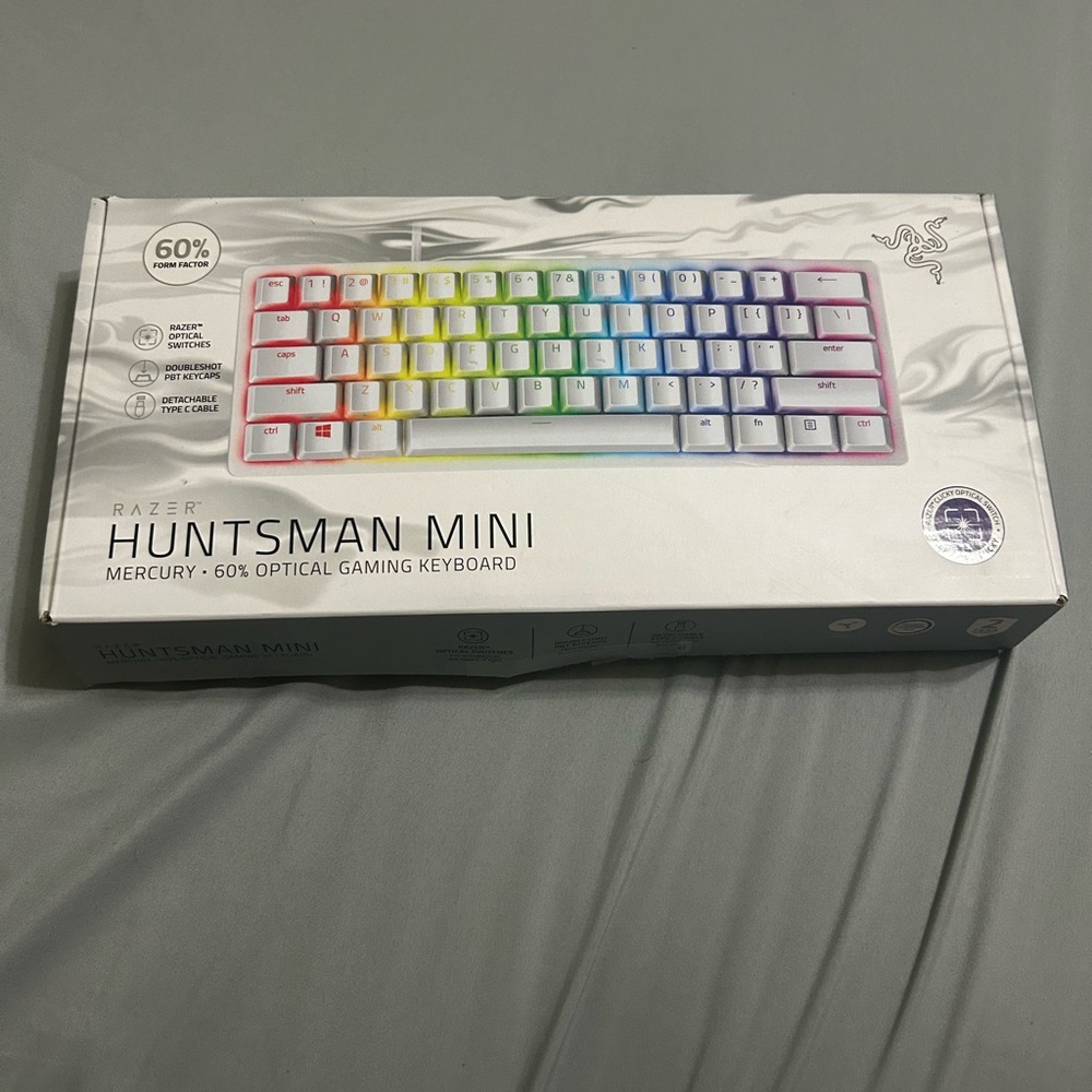 Razer Huntsman Mini Mercury with RGB Lighting